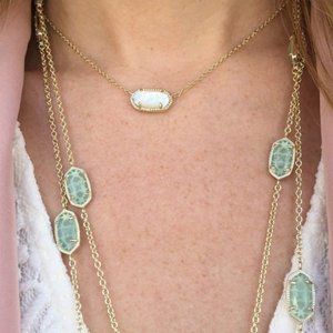 Kendra Scott Elisa Necklace White or Ivory MOP